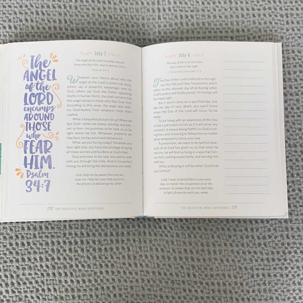 ‘The Beautiful Word’ Hardcover Devotional - Picture 3 of 4